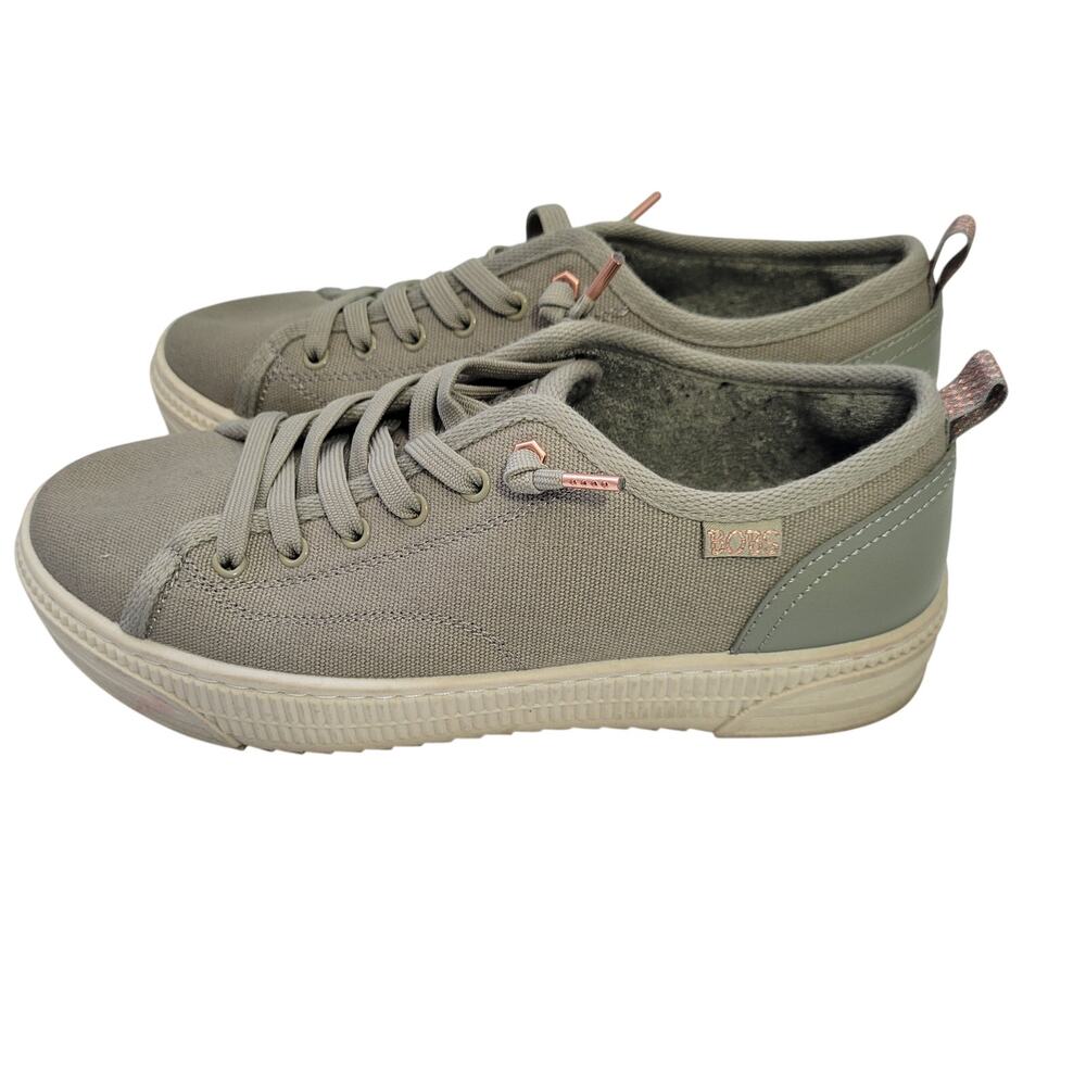Skechers Bobs Copa Women's Green Vegan, Washable Sneakers Size 8  91026-2986 - Picture 2 of 7